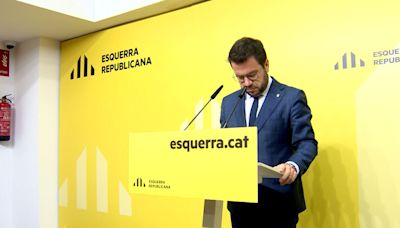 Aragonès deja la política tras el batacazo de ERC y descarta apoyar a Illa