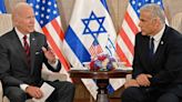 Biden and Israel's Yair Lapid split on how to deal with Iran