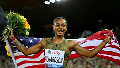 Richardson edges Alfred in Zurich 100m to avenge Olympic result