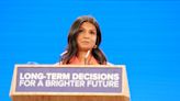 Akshata Murty makes surprise address at Conservative Party conference