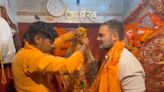 Uttar Pradesh: Congress Leader Rahul Gandhi Visits Raebareli, Offers Prayers At Hanuman Temple; Watch