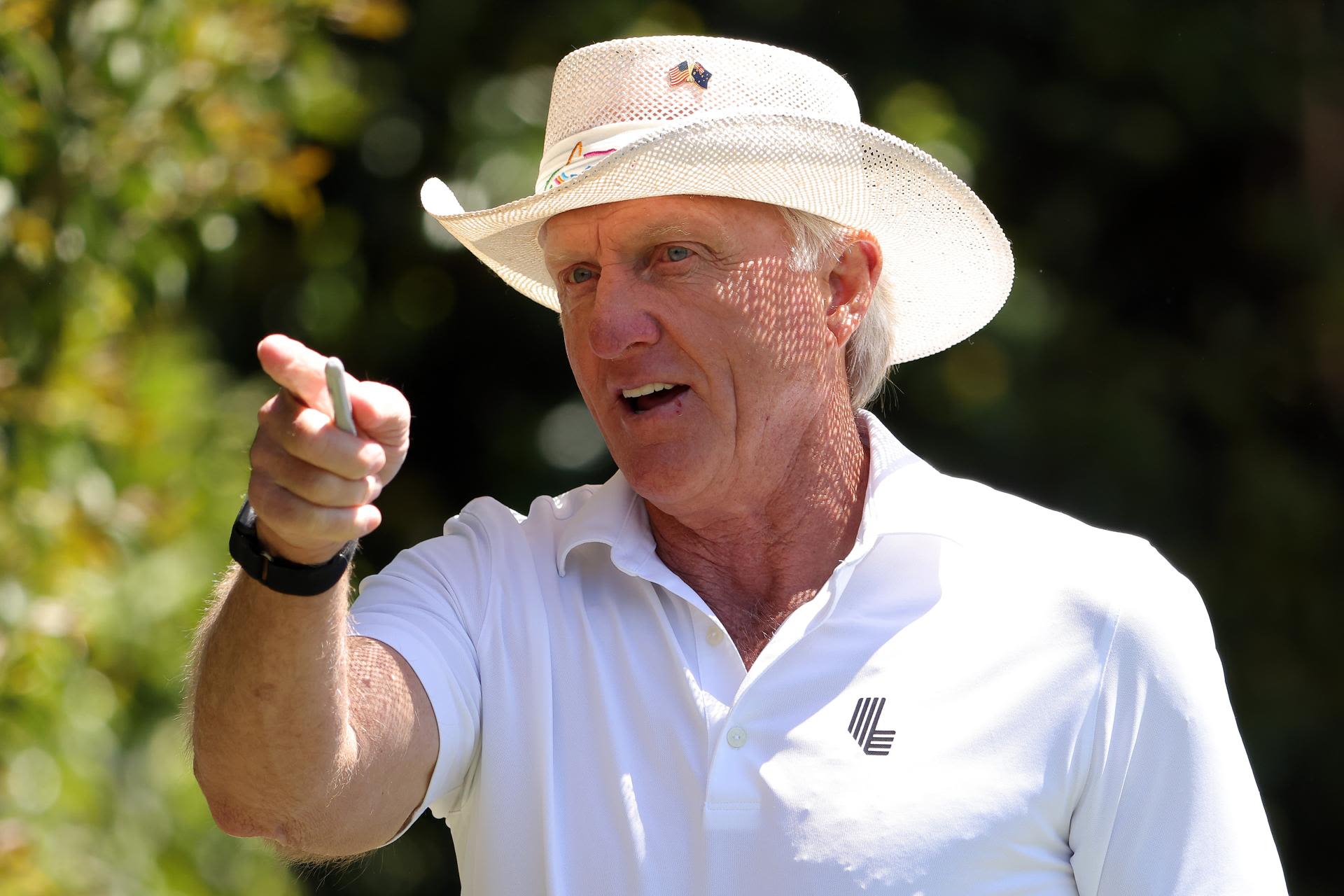 Greg Norman calls out 'disgusting' hatred towards LIV Golf's early players