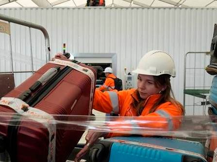 Paris main airport unveils new baggage handling system ahead of the 2024 Olympics