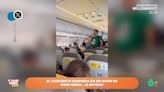 El improvisado 'concierto' con el que unos niños sorprenden a los Estopa en un vuelo