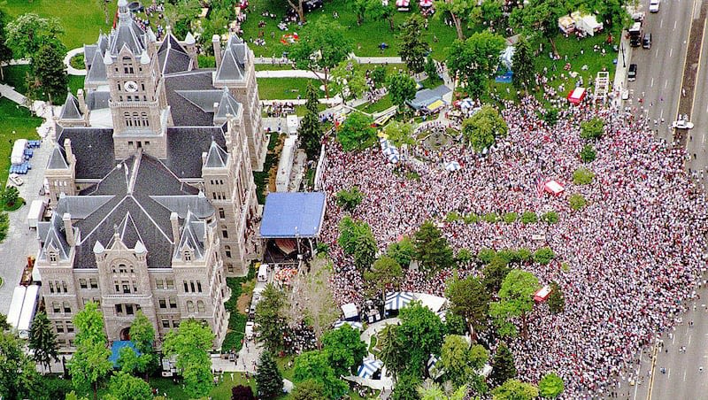 Utah invited to join party at Washington Square for Olympic announcement