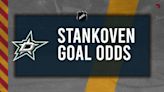 Will Logan Stankoven Score a Goal Against the Golden Knights on May 1?