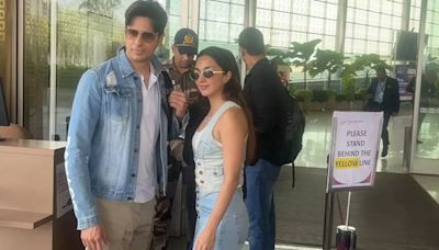 Kiara Advani And Sidharth Malhotra Wear Matching Fits As They Go On Shopping Spree. See Pic