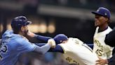 Siri, Uribe ejected as Rays, Brewers brawl