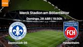 Previa de la Bundesliga: Darmstadt 98 vs Heidenheim