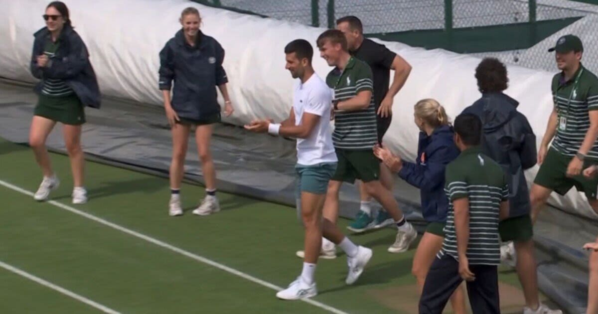 Novak Djokovic earns Clare Balding respect by taking up new job at Wimbledon