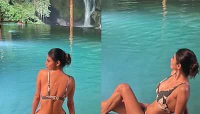 Sexy! Mouni Roy Flaunts Her Hot Curves In A Bikini As She Chills By The Pool; See Viral Photos - News18