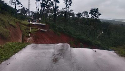 Scary video: Road used by Bengaluru-Mangaluru cars disappears due to landslide