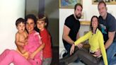 Luma de Oliveira se diverte ao recriar fotos antigas com filhos Thor e Olin Batista