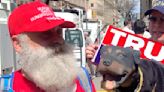 Triumph the Insult Comic Dog Crashes the Trump Trial Circus