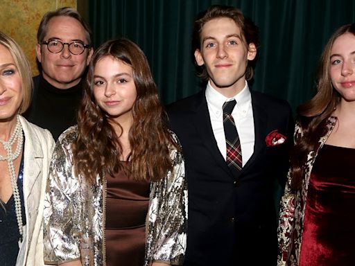 Sarah Jessica Parker and Matthew Broderick Pose With All Three of Their Kids at Paris Olympics