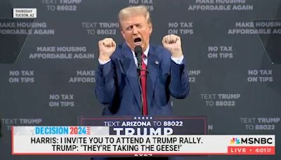 ‘Morning Joe’ Rolls Bonkers Supercut of Trump’s Arizona Rally