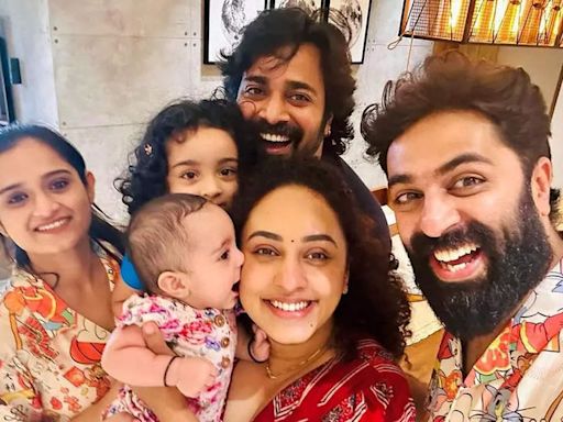 Govind Padmasoorya and Gopika pay a surprise visit to Pearle's home, the latter says 'Finally the most awaited reunion' - Times of India