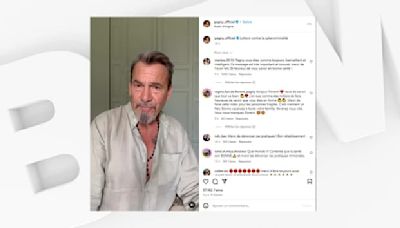 "Ce sont des ordures": Florent Pagny alerte ses fans sur des arnaques qui les ciblent en utilisant l'IA