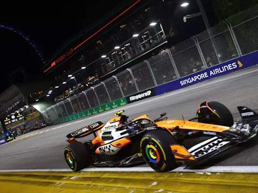 Lando Norris claims victory at Singapore Grand Prix, closing gap to Max Verstappen - Times of India