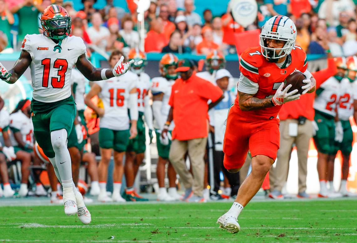 Five telling stats from the Miami Hurricanes’ win over the Florida A&M Rattlers