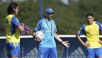 Diego Martínez y una sola duda: el probable equipo de Boca para recibir a San Lorenzo