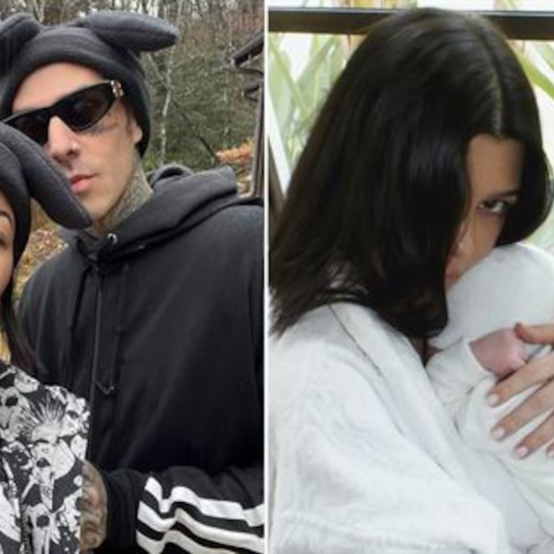 See Travis Barker’s Sweet Tribute to Kourtney Kardashian With New Photos of Baby Rocky! - E! Online