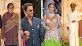 Kim Kardashian, Amitabh Bachchan, Shah Rukh Khan, Rajinikanth arrive for Anant Ambani-Radhika Merchant’s ‘Shubh Aashirvaad’. See pics, videos