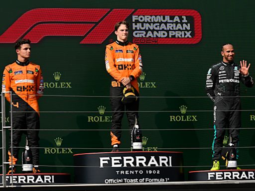 Piastri gana su primera carrera de F1 y McLaren asegura en 1-2 con Norris