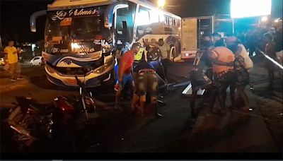 Cuatro motociclistas fallecieron en accidentes de tránsito en Esmeraldas y en Santo Domingo durante el fin de semana
