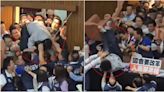 沈伯洋被推「頭著地重摔」 台北大學教授連署譴責：國會暴力不屬免責