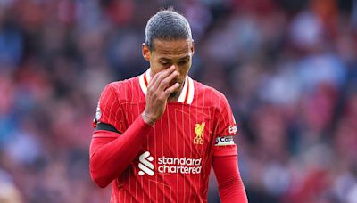 Virgil van Dijk slams Liverpool's 'reality check' defeat to Nottingham Forest