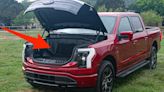 Interesting EV features, from the F-150's frunk to Rivian's camping kitchen