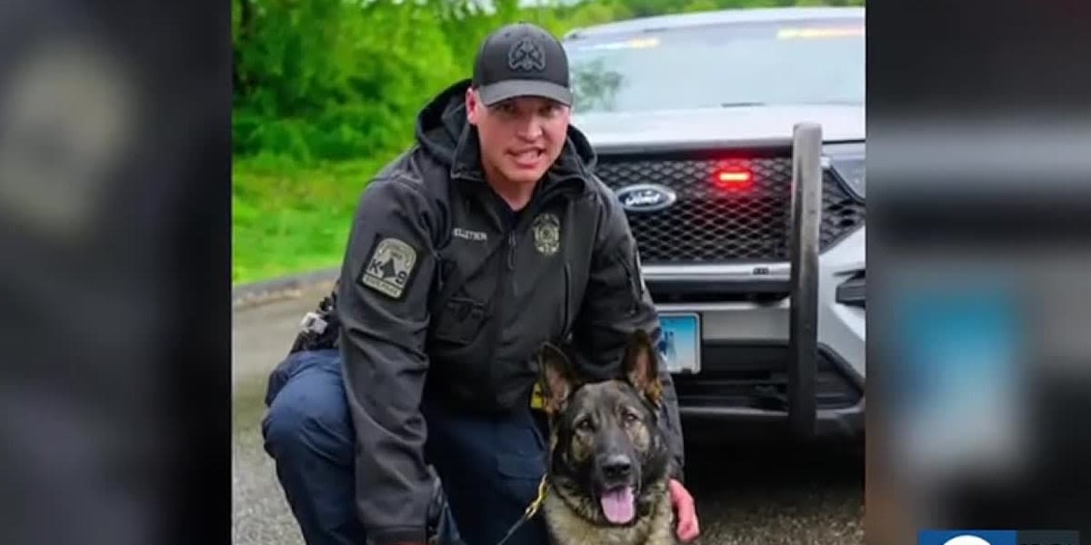 Trooper Pelletier’s K9 Roso will stay with the Pelletier family