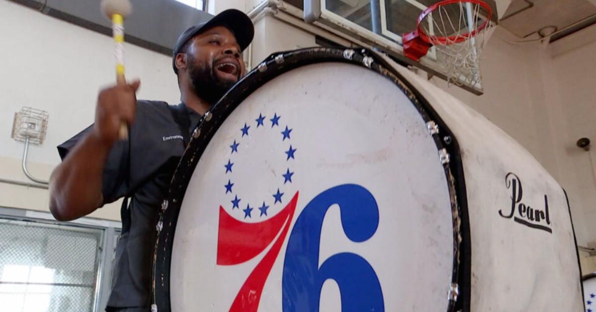 From West Philadelphia to Wells Fargo Center, Sixers Stixers drumline gives kids a path forward