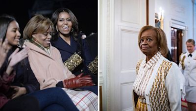 ‘She was our rock through it all’: Michelle Obama’s mother Marian Robinson dies aged 86 as family pay tribute