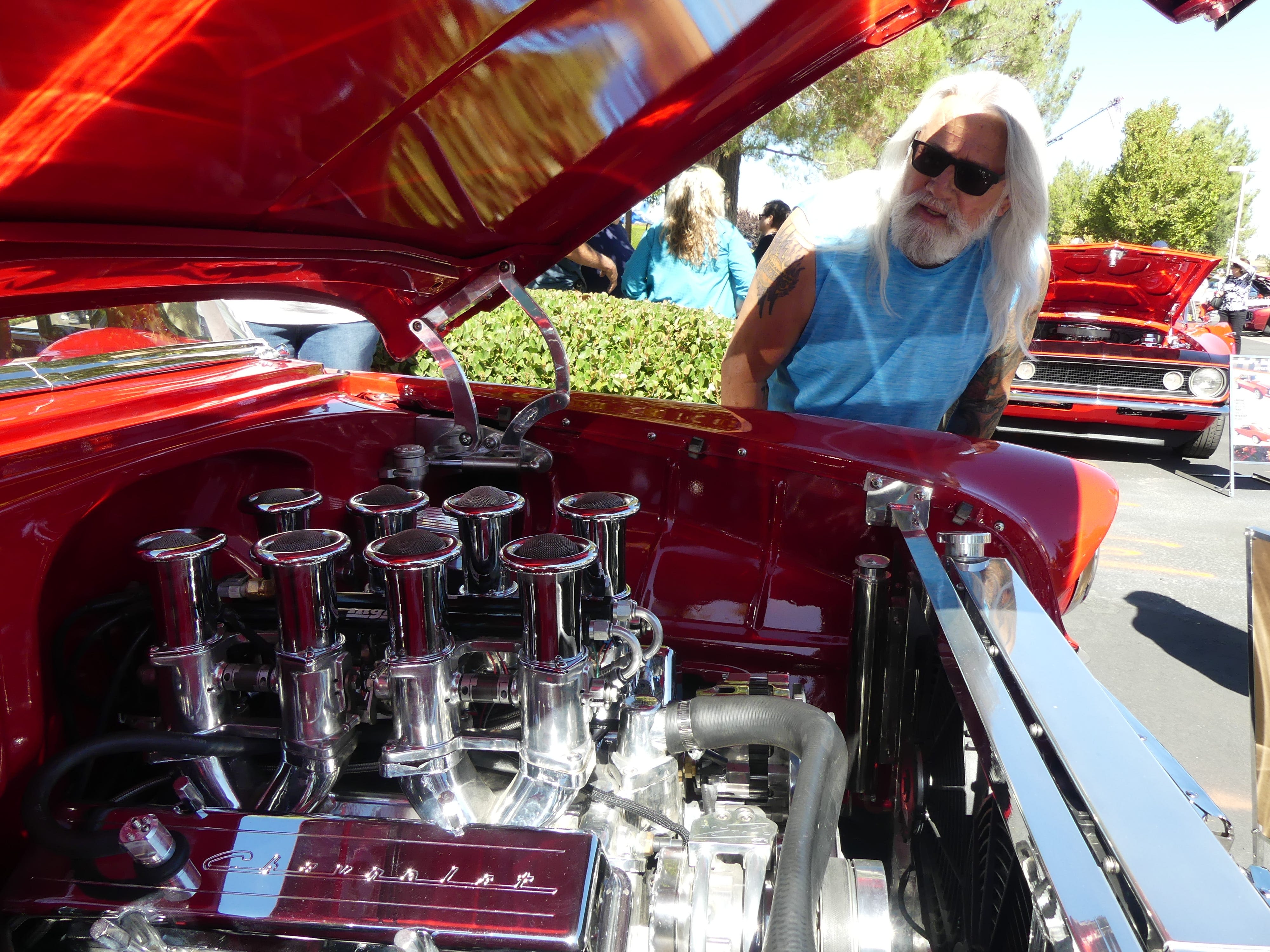 'Checking out cars, eating tacos’ at Church for Whosoever's Car Show and Vendor Fair