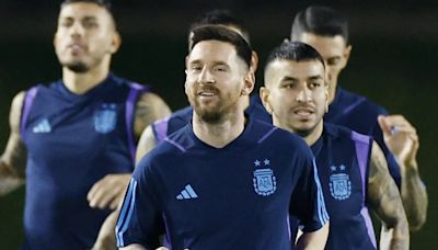 Viral: el duelo de Lionel Messi con Valentín Barco en el entrenamiento de la Selección Argentina