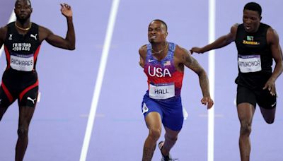 Quincy Hall Of U.S. Wins Olympic 400-Meter Final With Epic Surge Down Stretch