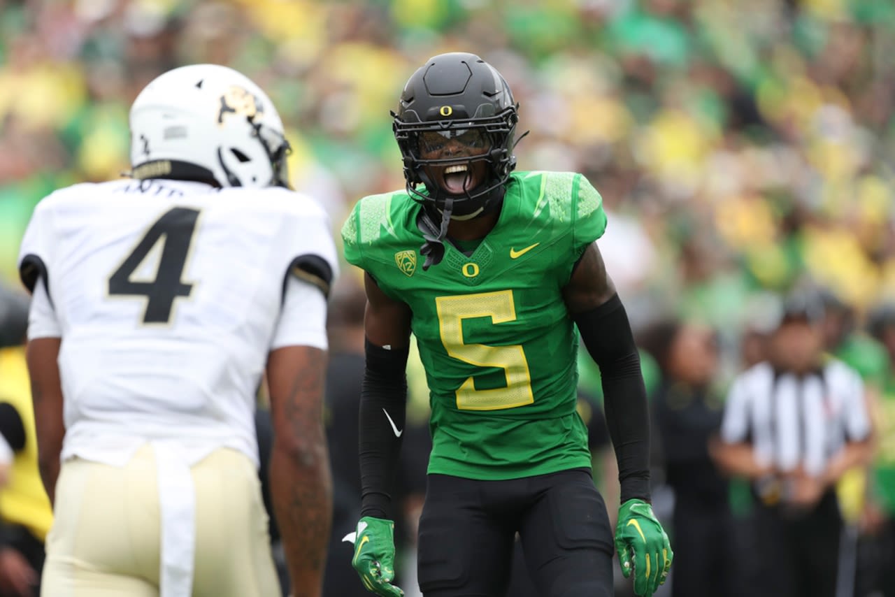 Oregon cornerback Khyree Jackson selected by Minnesota Vikings in 4th round with No. 108 pick in NFL draft