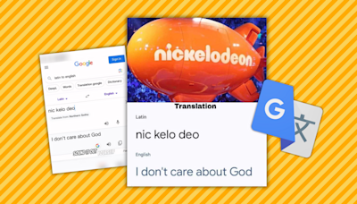 Fact Check: Armchair Linguists Claim 'Nickelodeon' Means 'I Don't Care About God.' Here's What We Found