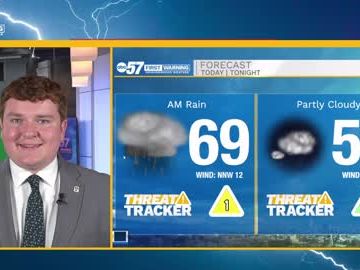 More rain this morning, but overall drier weather going into the weekend