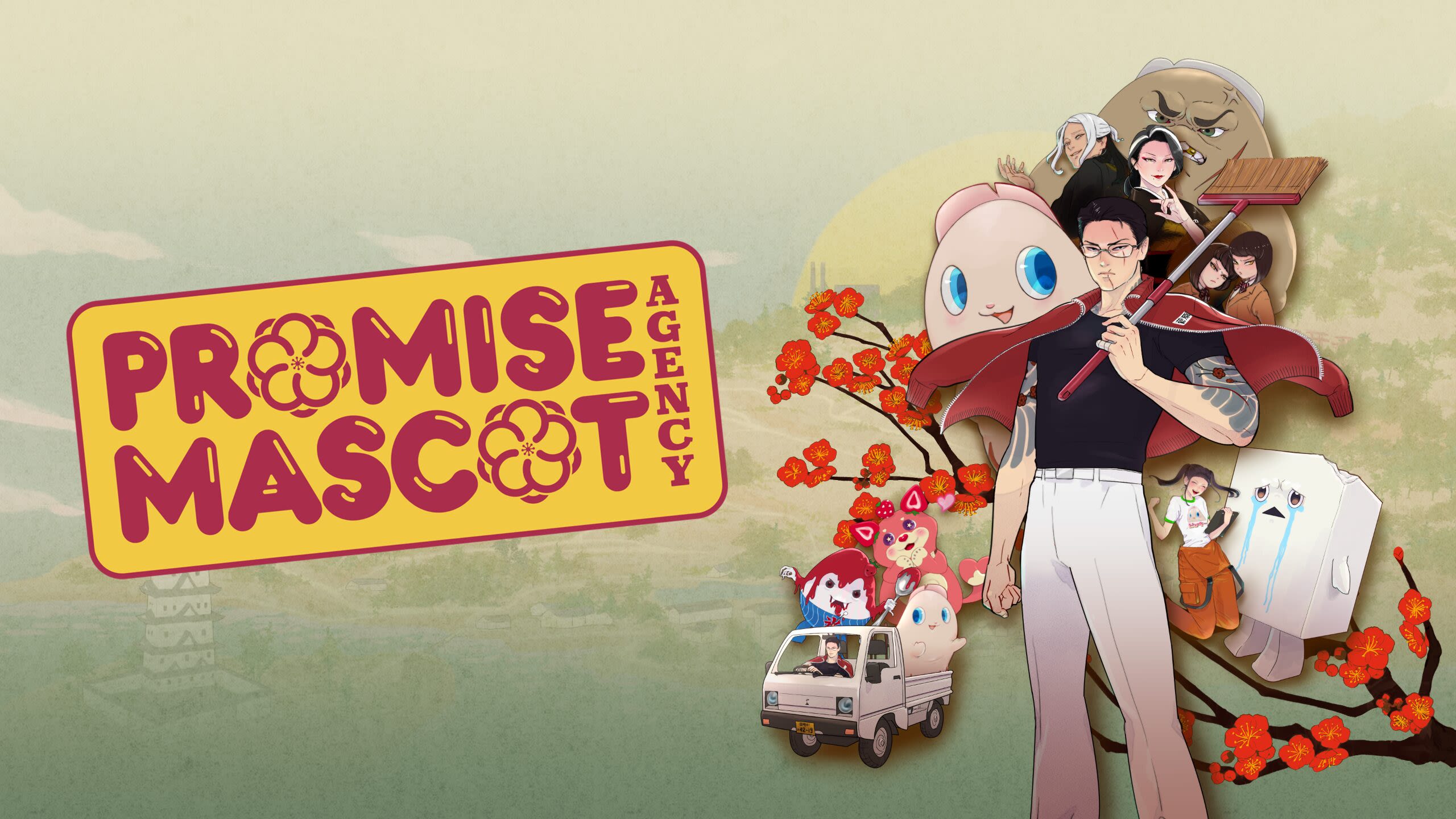 Kaizen Game Works announces ‘open-world mascot management crime drama’ Promise Mascot Agency for PS5, Xbox Series, PS4, Xbox One, Switch, and PC