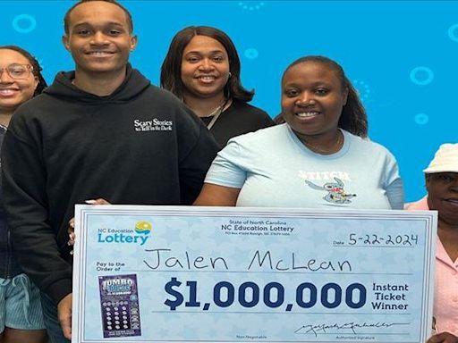 Sister picked out N.C. teenager's $1M winning lottery ticket