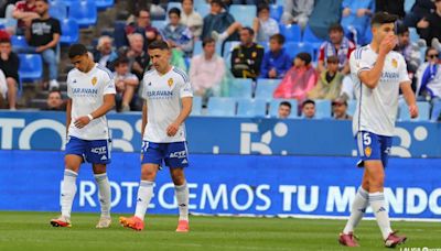 El Real Zaragoza no cierra la permanencia tras perder con el Burgos en La Romareda (1-3)