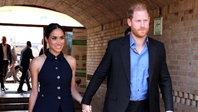 Meghan Markle's autumnal spin on the classic halterneck is a lesson in laid-back chic