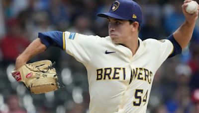 Brewers rookie pitcher shines in major league debut