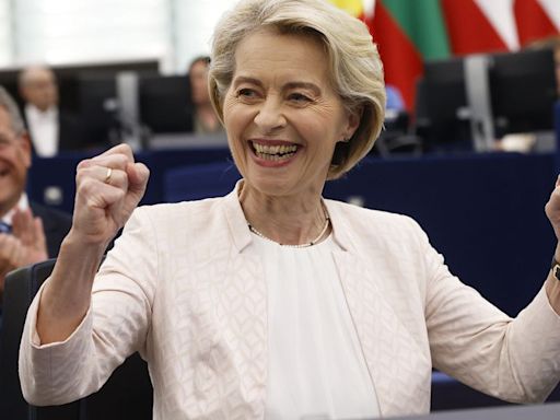 Ursula von der Leyen es reelegida presidenta de la Comisión Europea por amplia mayoría