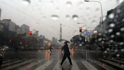 Mal tiempo en la Ciudad de Buenos Aires: cuándo lloverá
