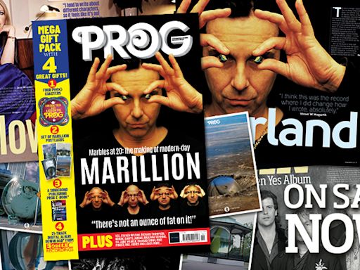 The story of Marillion's Marbles is on the cover of the new issue of Prog, on sale now!