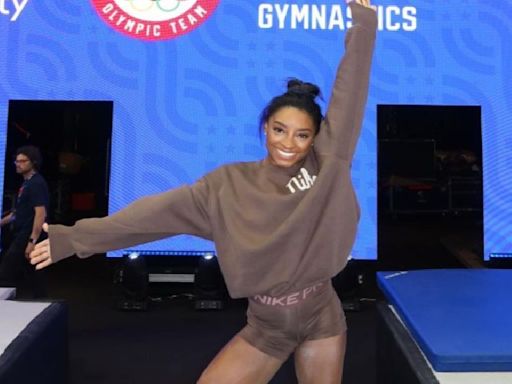 Simone Biles Adds Another Historic Move to Her Legacy Despite Struggling With Calf Injury During Olympics Qualification; Fans...